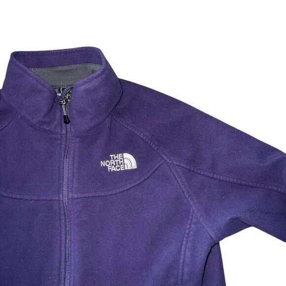 THE NORTH FACE Women’s Purple Windwall Zip Up Jacket Size M - Picture 4 of 9